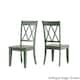 Option Antique Sage Green Chairs