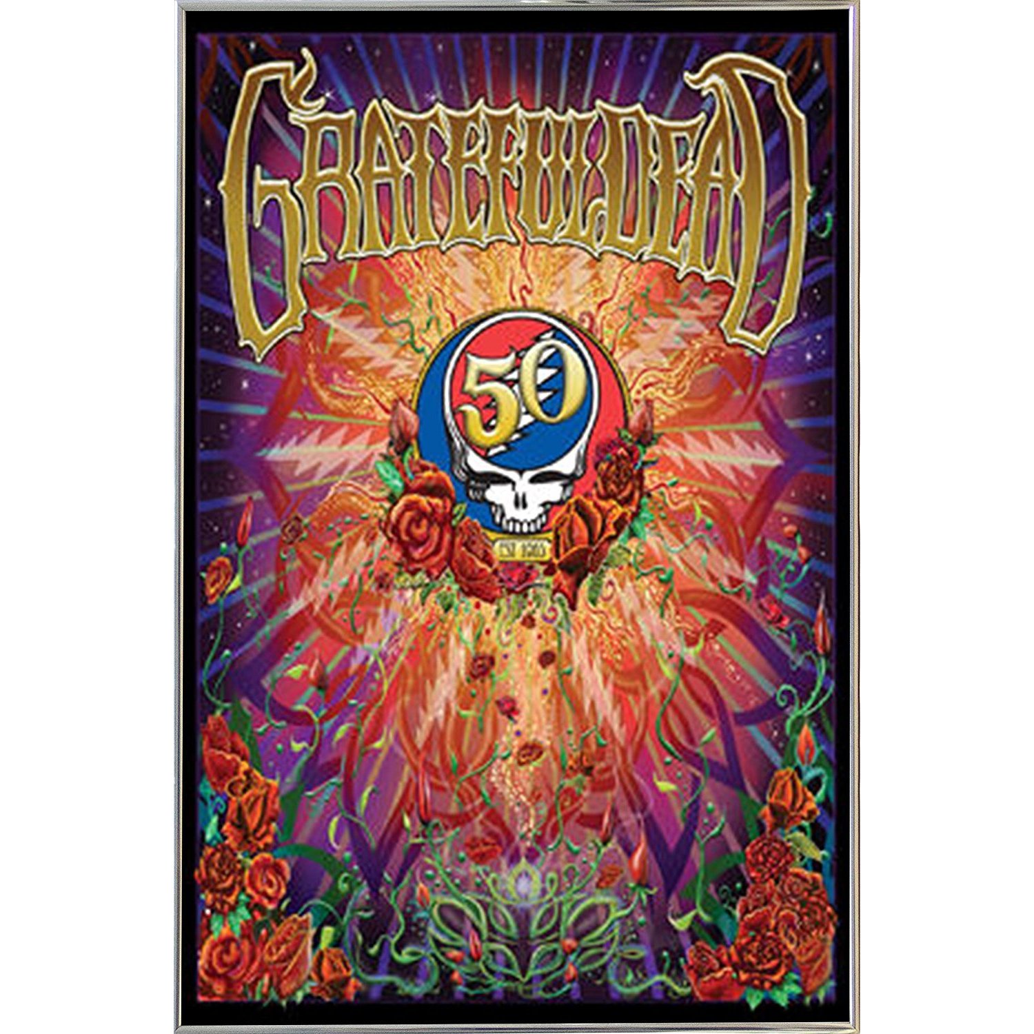 Music Poster Promo Grateful Dead 50th Anniversary