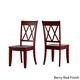 Option Berry Red Chairs