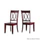 Option Berry Red Chairs