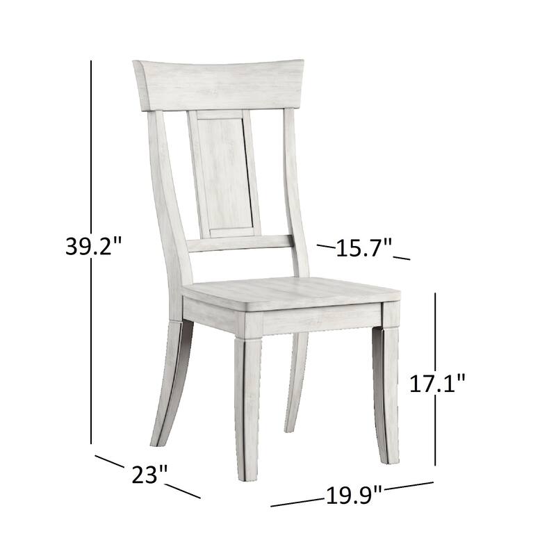 Eleanor Berry Red Farmhouse Trestle Base Panel Back 6-piece Dining Set by iNSPIRE Q Classic