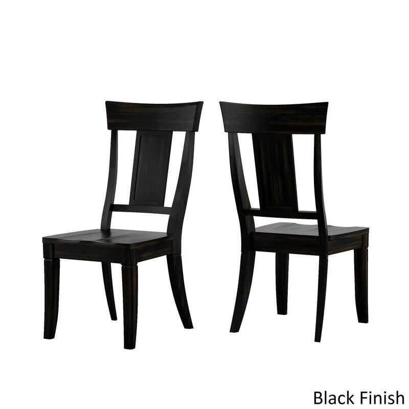 Eleanor Berry Red Farmhouse Trestle Base Panel Back 6-piece Dining Set by iNSPIRE Q Classic - Berry Red Table - Antique Black Chairs and Bench