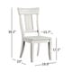 preview thumbnail 18 of 18, Eleanor Black Farmhouse Trestle Base Panel Back 6-piece Dining Set by iNSPIRE Q Classic