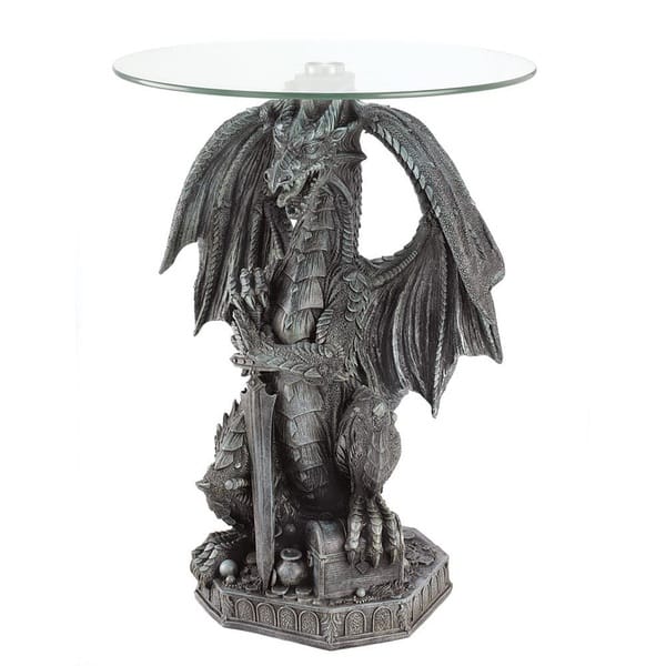 Ancient Dragon Gl Side Table Ancient Dragon Gl Side Table