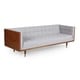 preview thumbnail 32 of 58, Kardiel Woodrow Box Midcentury Modern Twill Sofa