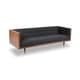 preview thumbnail 39 of 58, Kardiel Woodrow Box Midcentury Modern Twill Sofa