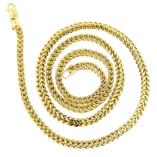 IcedTime 14K White or Yellow Gold 1.5mm Wide Rope Hollow Chain Necklace Lobster Clasp 16,18 or 20 Long IcedTime 14K White or Yellow Gold 1.5mm Wide Rope Hollow Chain Necklace Lobster Clasp 16,18 or 20 Long