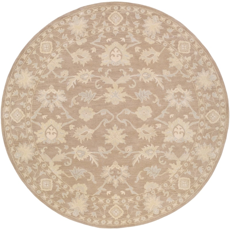 Handmade Nick Bordered Wool Area Rug