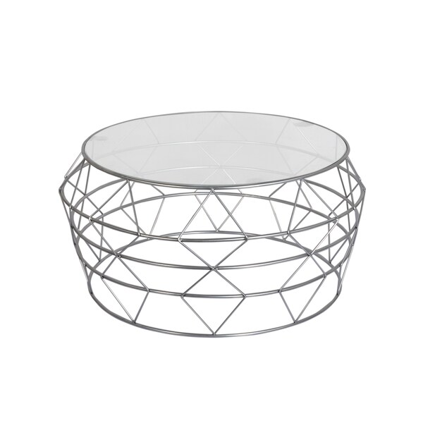 Shop Studio Metal Coffee Table Silver Free Shipping