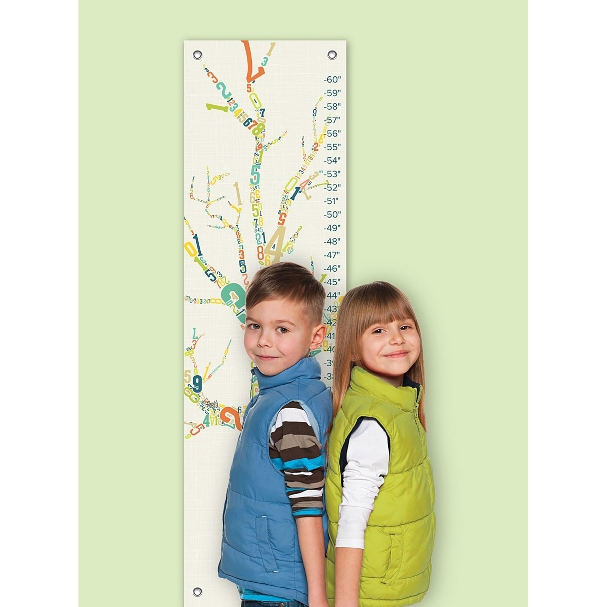 54 by 45 Oopsy Daisy Flower Tree Peel and Place Wall Art