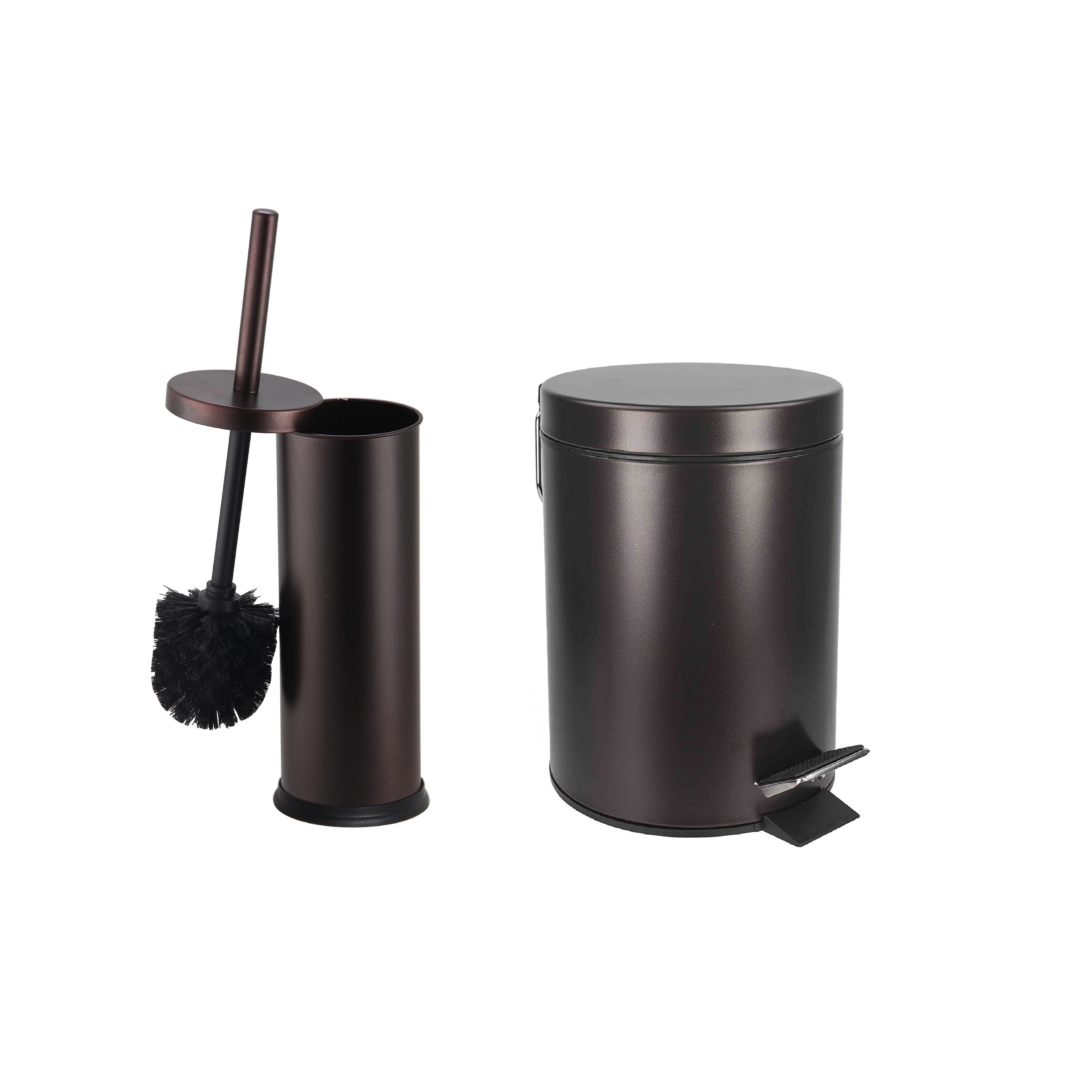 bronze toilet brush