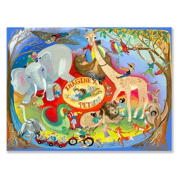 Oopsy Daisy Animals Canvas Art