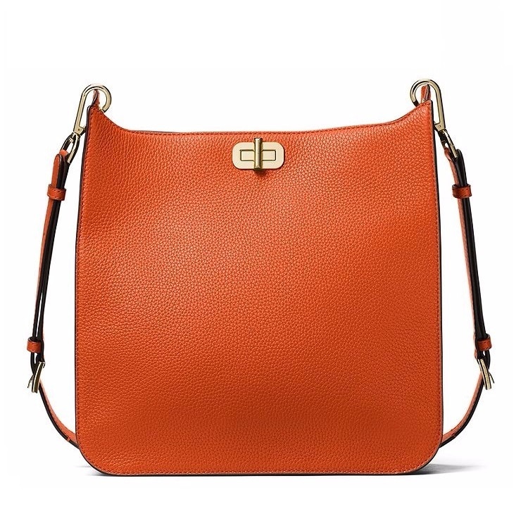 michael kors orange crossbody