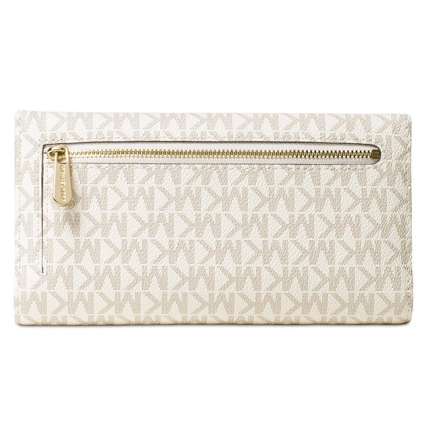 michael kors leather checkbook cover