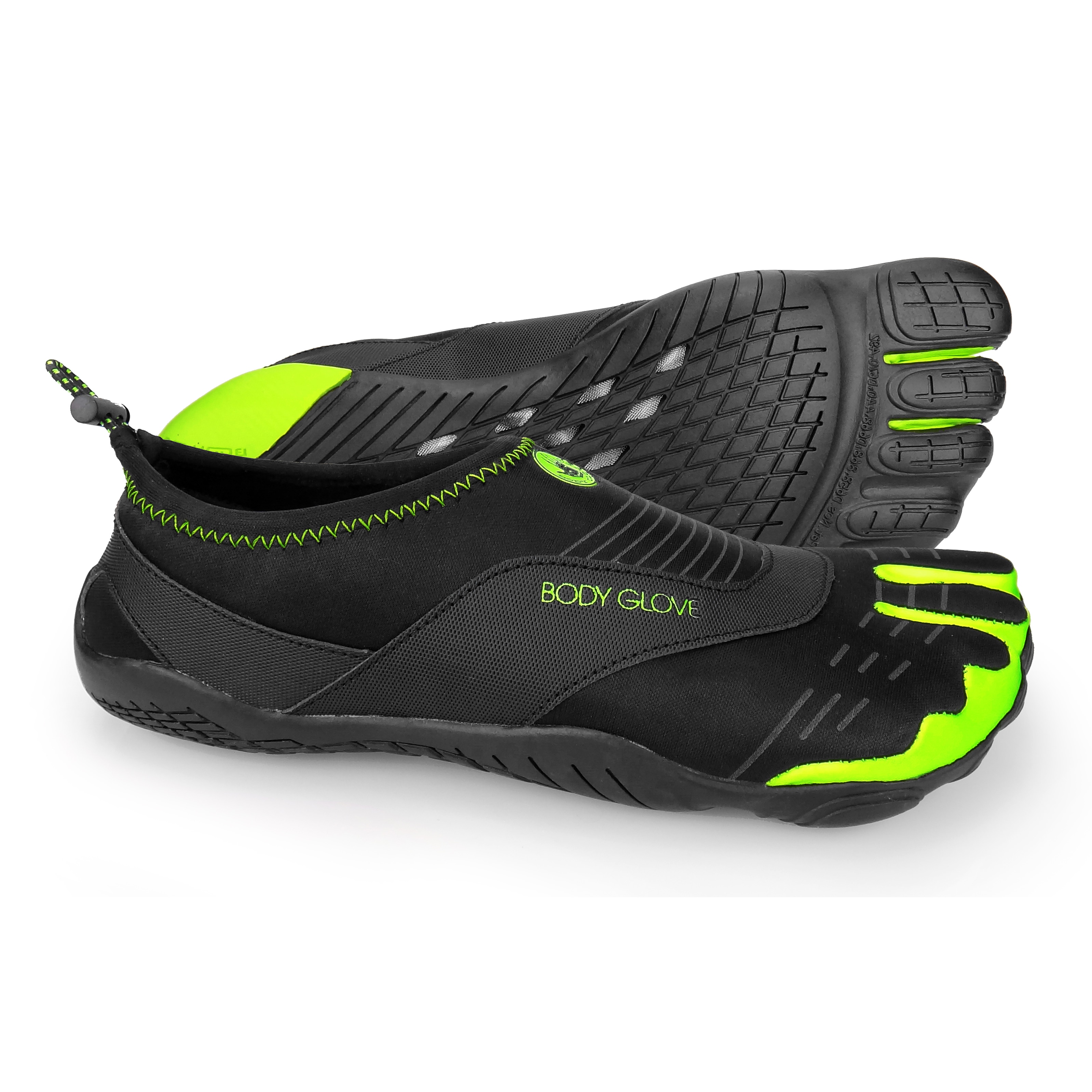 lime green water shoes