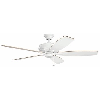 Kichler Lighting Terra Collection 60 Inch Matte White Ceiling Kichler Lighting Terra Collection 60 Inch Matte White Ceiling Fan
