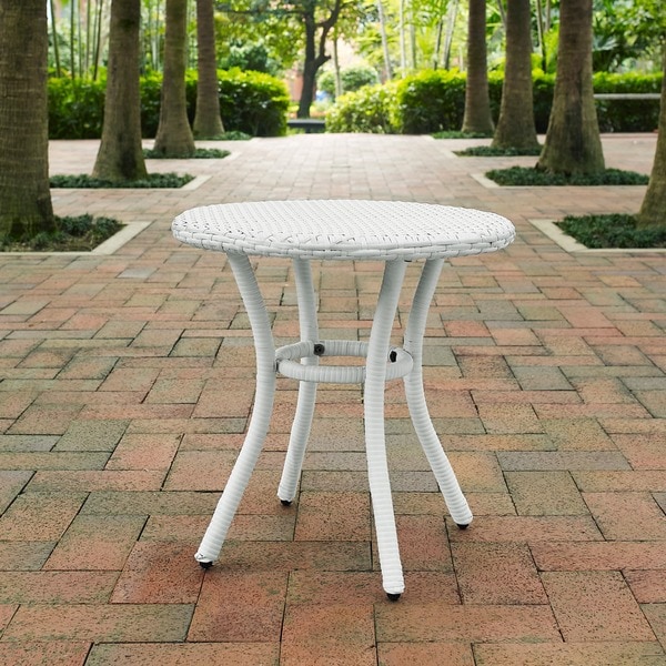 white wicker end tables sale