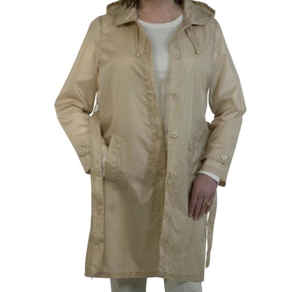 packable trench coat women's