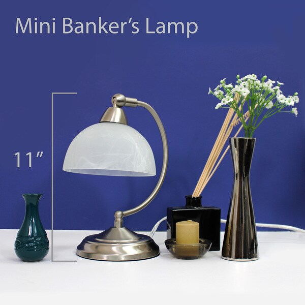 bankers touch lamp