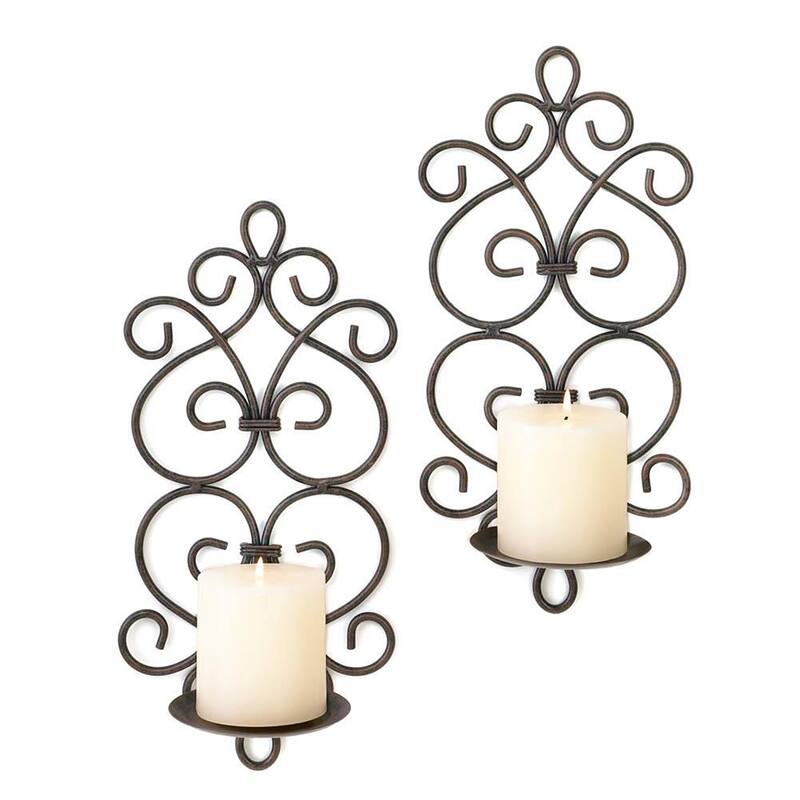 Armando Flourishing 2-Piece Wall Sconces