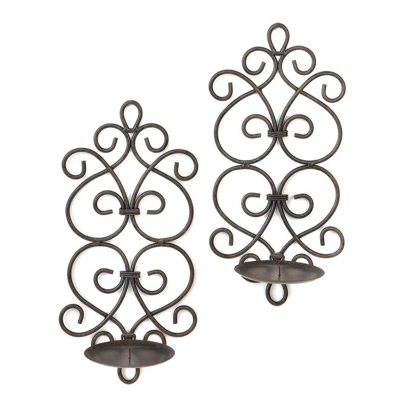 Armando Flourishing 2-Piece Wall Sconces