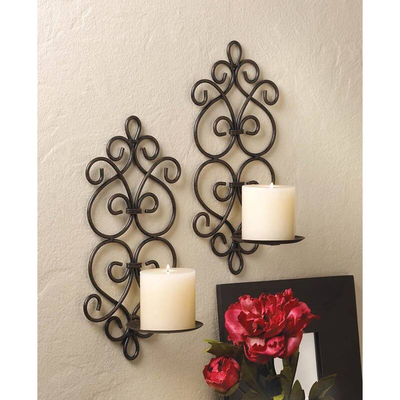 Armando Flourishing 2-Piece Wall Sconces