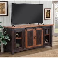 Shop Tori Solid Wood TV Console Stand with Cabinet by 