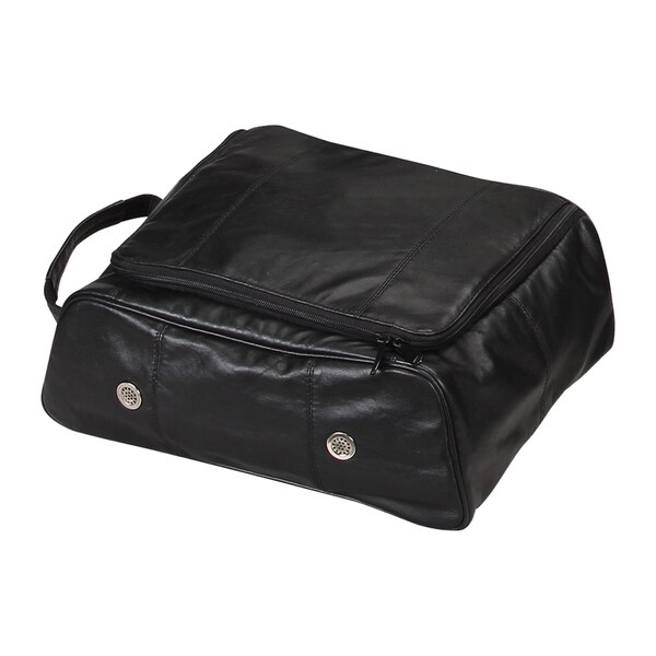 Leather Golf Shoe Bag
