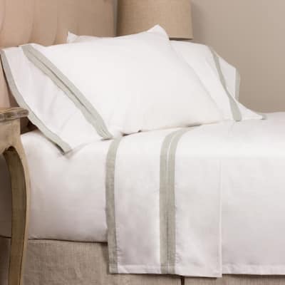 Seaglass Banded Pillowcase Set