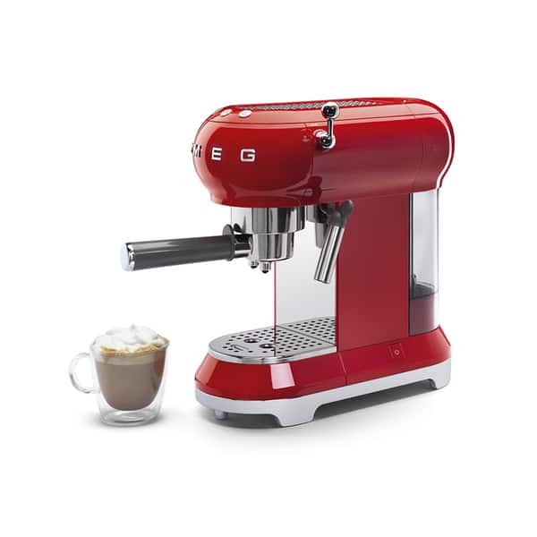 Smeg Red 1950sstyle Espresso Machine Bed Bath & Beyond 14721123