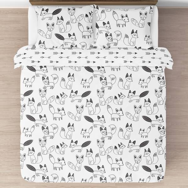 Shop Sweet Jojo Designs Black And White Arrow Fox Collection