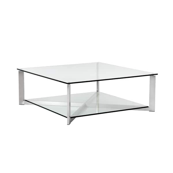 slide 2 of 3, Xavier Coffee Table Square - Silver