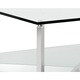 preview thumbnail 2 of 1, Xavier Coffee Table Square - Silver