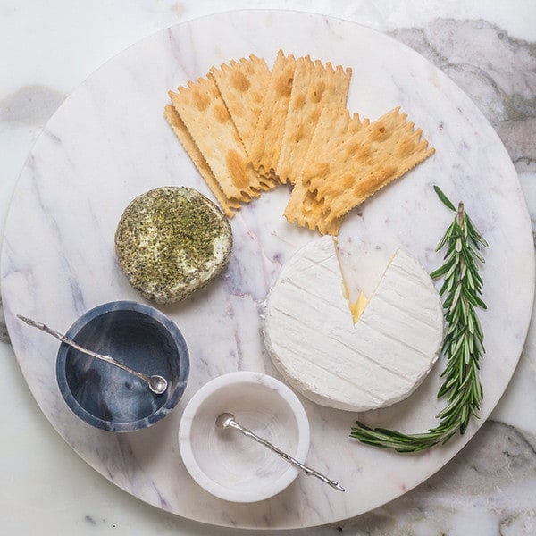 salt and pepper marble plates
