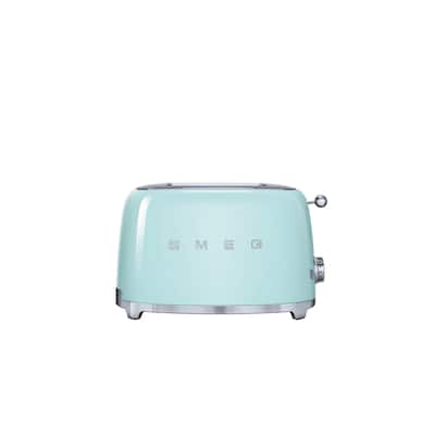 Smeg 50's Retro Style Aesthetic 2 Slice Toaster Pastel Green
