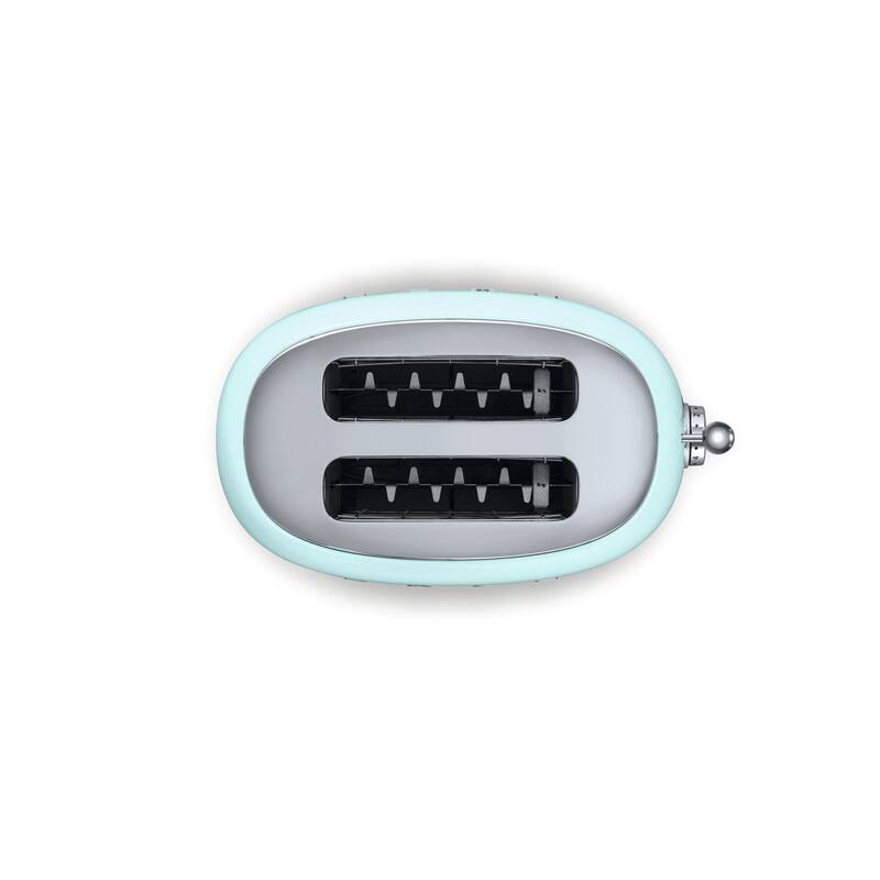 Smeg 50's Retro Style Aesthetic 2 Slice Toaster Pastel Green