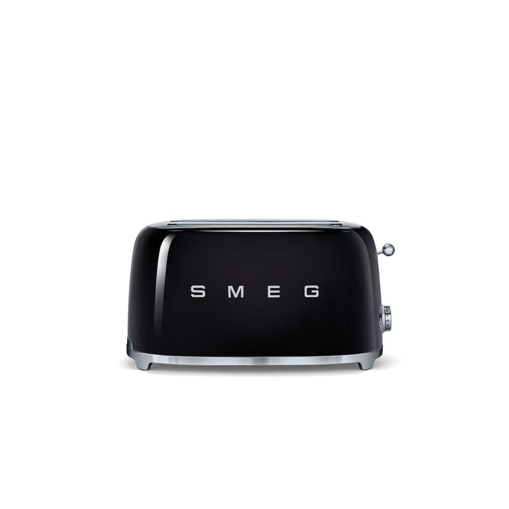 Smeg Black '50s-style 4-slice Toaster