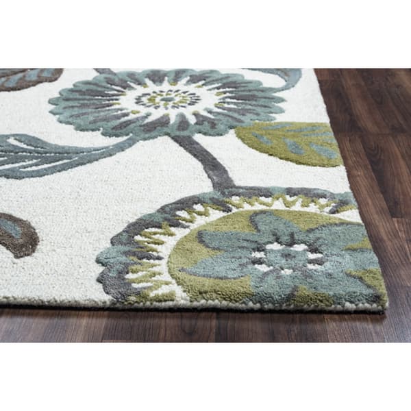 ALAZA Sloth Tree Floral Flower Area Rug Rug Carpet for Living Room Bedroom 31 x 20 inches 