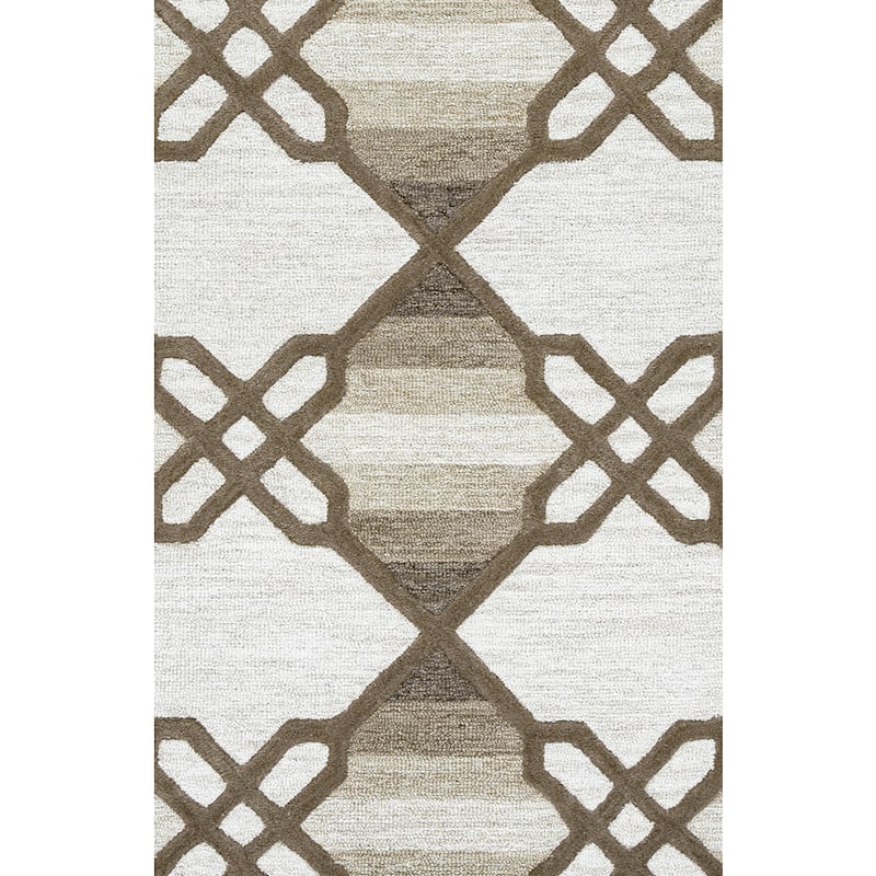 Alora Decor Berlin Trellis Hand-tufted Wool Rug