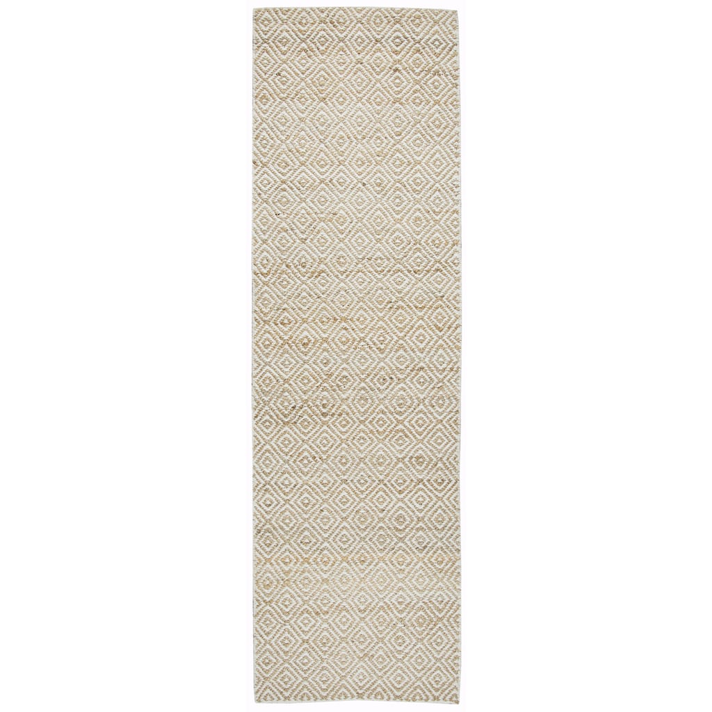 Alora Decor Harlem Collection Beige Diamond Rug