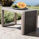 Cape Coral Outdoor Chat Set with C-Shaped Table by Christopher Knight Home - Thumbnail 7