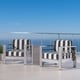 Cape Coral Outdoor Chat Set with C-Shaped Table by Christopher Knight Home - Thumbnail 10
