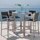 Cape Coral Outdoor 5-piece Aluminum Square Bar Set by Christopher Knight Home - Thumbnail 18