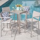 Cape Coral Outdoor 5-piece Aluminum Square Bar Set by Christopher Knight Home - Thumbnail 19