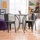 preview thumbnail 1 of 9, Aurelia Children's 3-piece Bistro Set by Christopher Knight Home Black