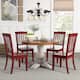Option Berry Red Chairs