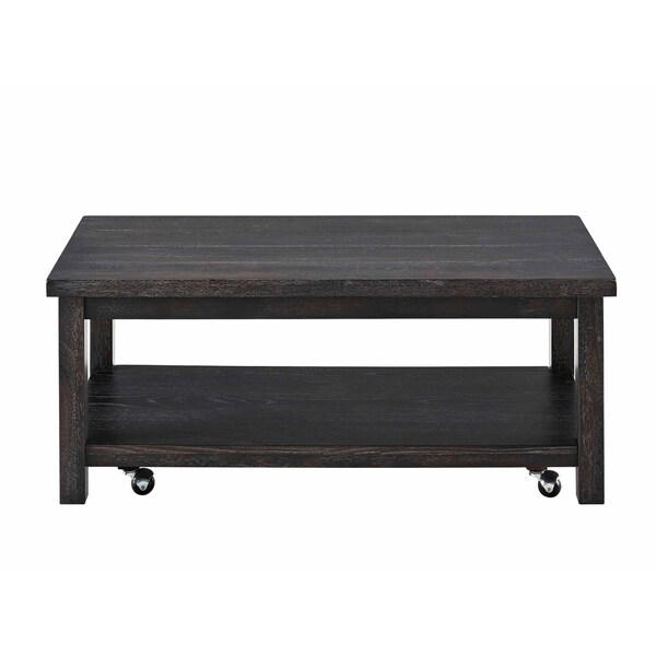 Driftwood WE Furniture 3-Pack Wood Coffee Table Set