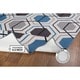 preview thumbnail 11 of 27, World Rug Gallery Contemporary Geometric Stripe Non-Slip Area Rug