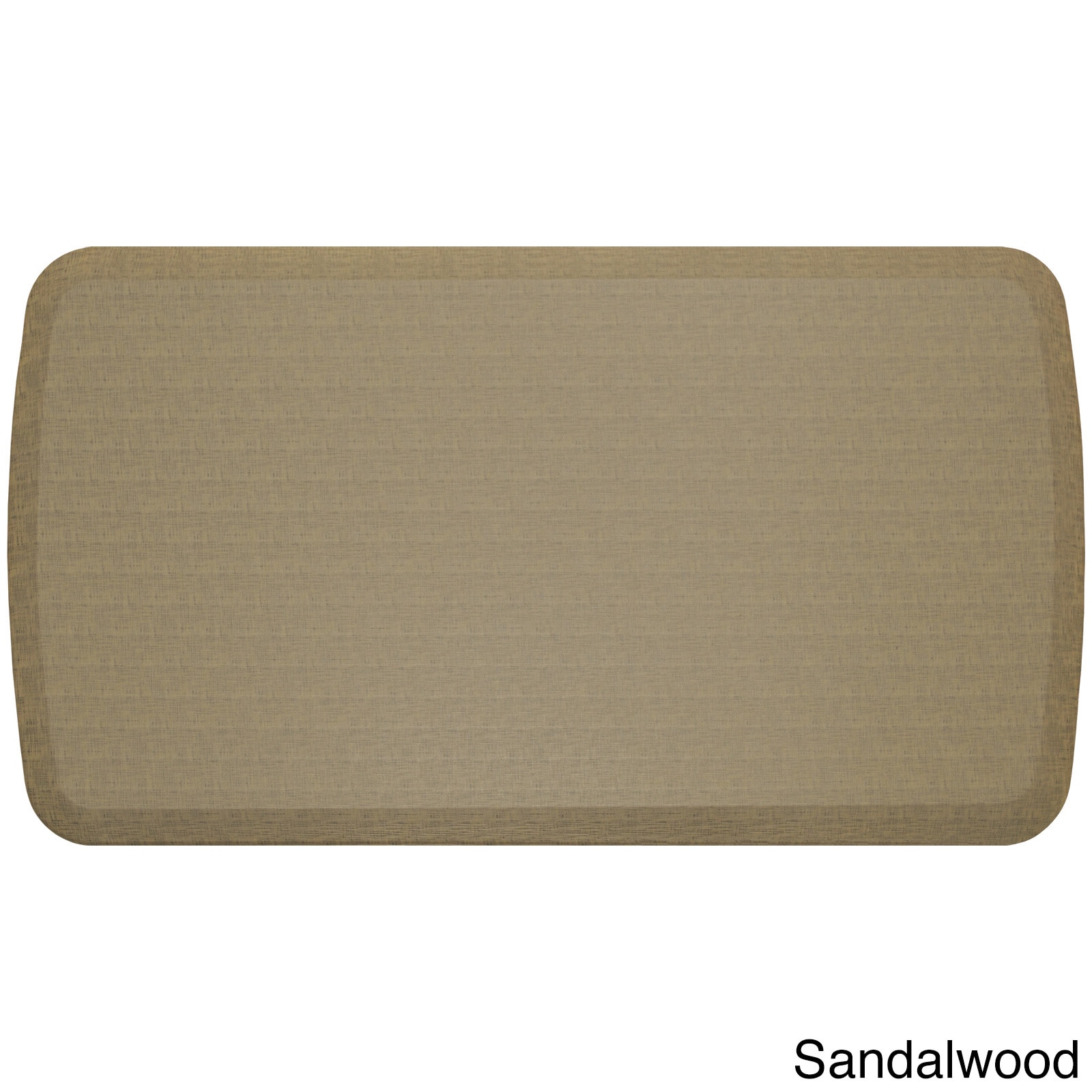 GelPro Elite Linen Khaki 20 in. x 72 in. Comfort Kitchen Mat