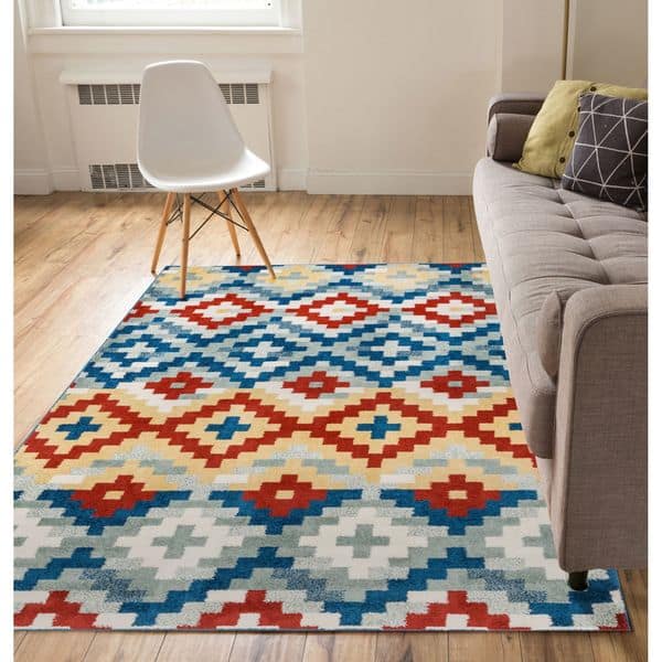 Well Woven Modern Southwest Area Rug 3'3" x 5' 14742098
